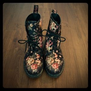 Floral Doc Martens